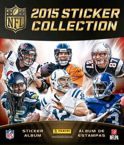 NFL 2015 Sticker Collection